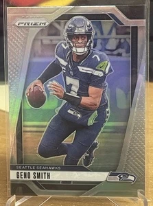 Geno Smith 2024 Panini Prizm Silver Prizm #259 Seattle Seahawks Jets RAIDERS WVU - Picture 1 of 2
