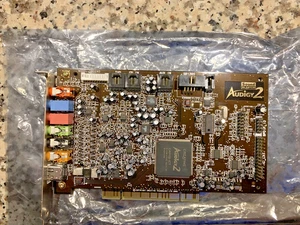 VTG Sound Blaster Audigy 2 PCI Sound Card - SB0240  7.1 Creative Labs  - PC - Picture 1 of 7