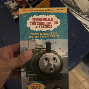 Thomas the Tank Engine & Friends Percy’s Ghostly Trick VHS Untested Rare - Picture 1 of 3