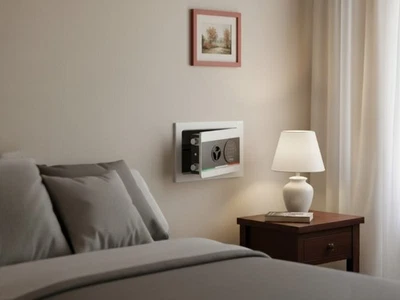 CASSAFORTE A MURO ELETTRONICA BORDOGNA VESTE 20/E MADE IN ITALY - Immagine 1 di 4