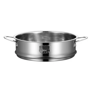 Universal Steamer Insert Pans Food Steamer Basket Stainless Steel Steaming Rack - Picture 1 of 14