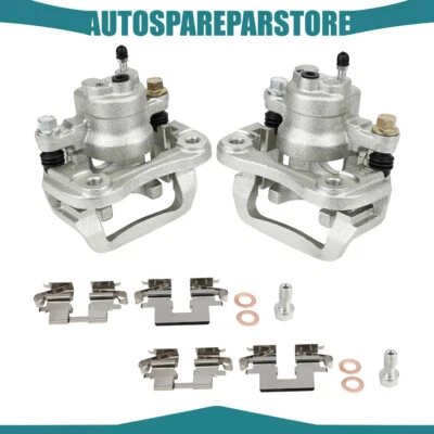 Rear Brake Calipers Pair For 2004 2005 2006 2007 Toyota Highlander Base 3.3L - Image 1 of 4