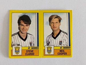 87 pegatinas de fútbol escocés St Mirren Clarke/Cooper Panini - Imagen 1 de 5