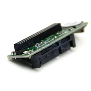 44-Pin 2.5" IDE HDD Drive Female to 7+15pin Male SATA Adapter Converter Card New - Bild 1 von 7