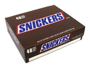 SNICKERS 48, 36, 24, 12 Count Single Bars CHOOSE - Picture 1 of 5