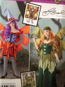 Simplicity Sewing Pattern 0211 1550 0790 Misses Fairy Costume Hat Size 14-22 UC - Picture 1 of 6