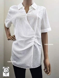 Alfani Pleated-Waist Top, - Picture 1 of 9