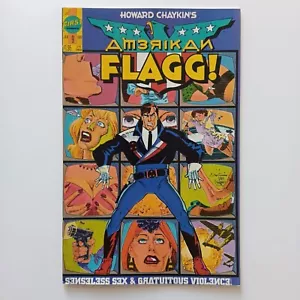 Howard Chaykin's American Flagg #9 (1989), primi fumetti, Z 1 - ottime condizioni - - Foto 1 di 4