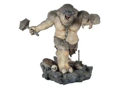 Il Signore Degli Anelli Gallery Deluxe Pvc Statua Cave Troll 30 Cm Diamond Selec - Immagine 1 di 2