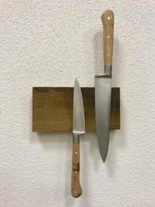 Altholz Messerbord 150mm lang, magnetisch - Bild 1 von 4