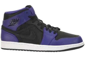 Nike Air Jordan 1 Retro Mid Dark Concord 2014 Men's Basketball Shoes Size 11 - Picture 1 of 7