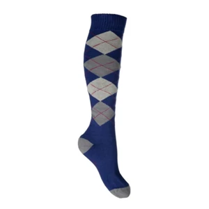 HKM Riding Socks Checked -Warming Up - Picture 1 of 12