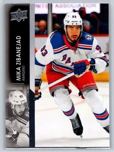 2021-22 Upper Deck #373 Mika Zibanejad - Picture 1 of 2