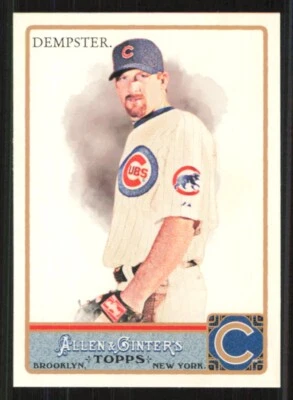 2011 Topps Allen & Ginter RYAN DEMPSTER Glossy card /999 CHICAGO CUBS #122 - Image 1 of 2