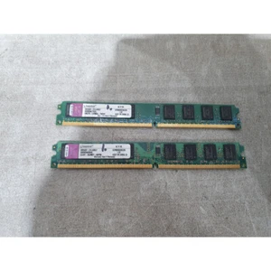 Lot 2 Kingston KVR800D2N5/2G Desktop Memory Module 2GB DDR2 SDRAM 800MHz 240-Pin - Picture 1 of 11