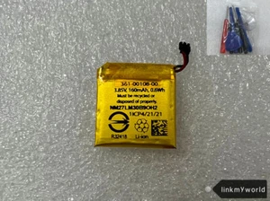 Model:361-00108-00 NEW Battery For Garmin Vivoactive 3/ Vivoactive 3 Music+Tools - Photo 1/2