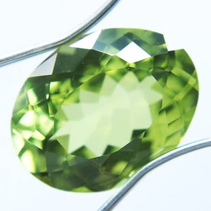 5.90 ct Oval cut shape Sphene Green Natural Transparent Loose Gemstone certify - Picture 1 of 6