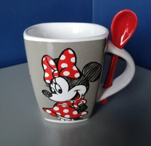 Disney "Today Is Going To Be Amazing" Cup/Mug And Spoon By Jerry Leigh - Picture 1 of 7