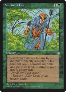 Nature's Lore Ice Age MtG LP auf Neuwertig - Bild 1 von 1