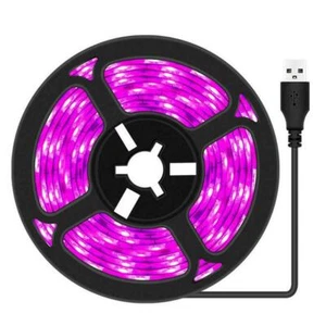 Waterproof LED Grow Light Strip USB Full Spectrum Lamp Veg Flower Indoor P9W1 - Picture 1 of 19