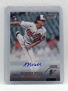 Alexander Wells 2022 Topps Stadium Club - AUTO RC - Baltimore Orioles - Bild 1 von 4