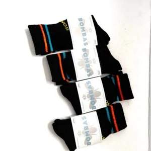 Bombas Youth Black Crew Socks size small - Picture 1 of 5