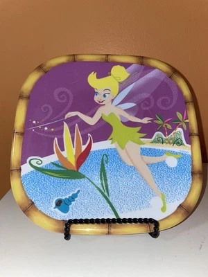 Plato Campanilla Plástico Bambú Hadas Parques Temáticos Disney Store Foto 1 de 2