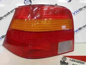 Volkswagen Golf MK4 1997-2004 Passenger NSR Rear Light Lens + Cluster 1J6945095R - Picture 1 of 2