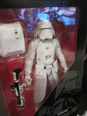 Star Wars The Force Awakens 6" Black Series First Order Snowtrooper Hasbro  - Imagem 1 de 4