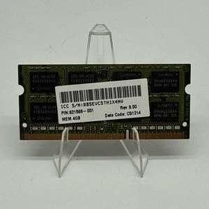 Samsung 4 GB SO-DIMM 1333 MHz PC3-10600S DDR3 SDRAM Memory (621569-001) - Picture 1 of 2