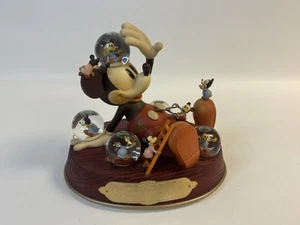 Disney Topolino "L'incubo di Topolino" 1932 commemorativo musical globo di neve - Foto 1 di 10