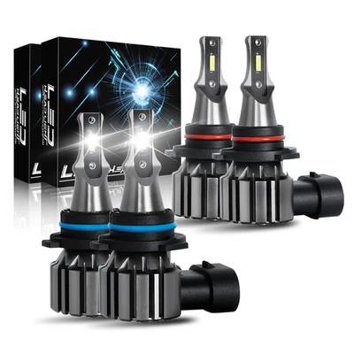 For Lexus RX300 1999 2000 2001-2003 4X 6000K LED Headlights Bulbs High/Low Beam - Image 1 of 4