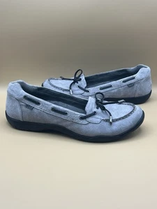 Dr. Andrew Weil Discovery graue bequeme Orthaheel-Halbschuhe aus Wildleder – Damengröße 10 - Bild 1 von 8
