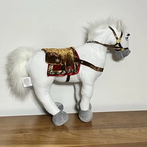 Film Disney Aggrovigliato Maximus 14" Bianco Plushed Cavallo Imbottito Raperonzolo - Foto 1 di 7