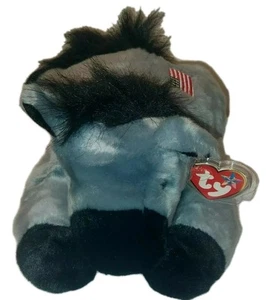 Ty Beanie Buddy Large Plush LEFTY the Donkey (13 Inch) MWMTs Stuffed Animal Toy - Picture 1 of 9