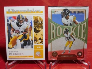 2022 Panini Chronicles George Pickens RC #48 + Legacy #213 Rookie Lot of 2 - Bild 1 von 5