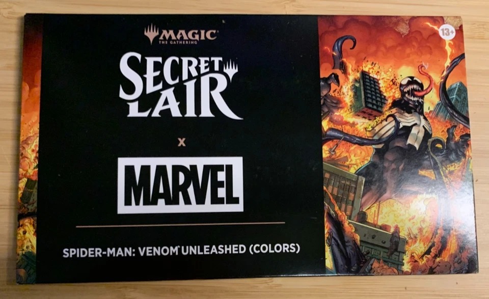 MTG Secret Lair x Spider-Man: Venom Unleashed (Colors) REGULAR - Sealed 🇺🇸 - Image 1 of 3