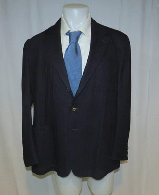 Спортивное пальто RRL Double RL Tailoring Current Blue Herringbone хлопок 46R - Изображение 1 из 4