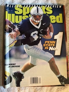 August 25, 1997 Sports Illustrated - Joe Jurevicius Penn State Nittany Lions #1. - Picture 1 of 24