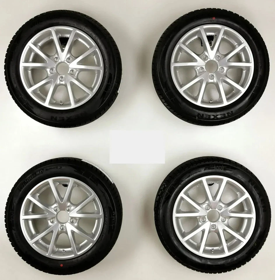 Mercedes A B C CLA Klasse 16 Zoll Räder RH Felge mit 205/55R16 Nexen mit RDK - Bild 1 von 4