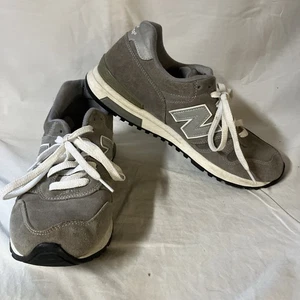New Balance 565 Shoes Mens 10D 10 D Gray Suede Sneakers ML565GS Free Shipping - Picture 1 of 11