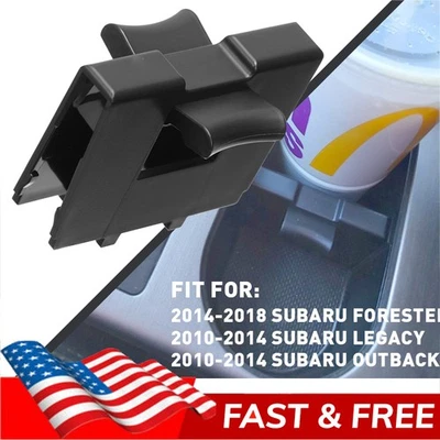 For 2010-2014 Subaru Legacy Outback Center Console Cup Holder Insert 92118AJ00B - Imagem 1 de 4