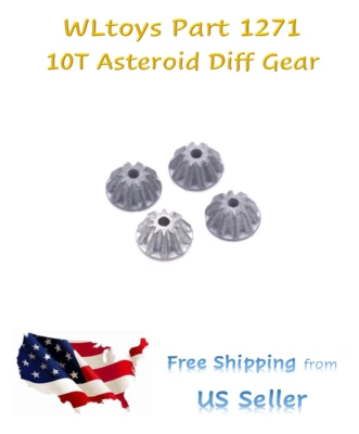 Various Wltoys RC Car OEM part 1271 10T Differential Asteroid Gear SHIPS FREE - Image 1 of 4