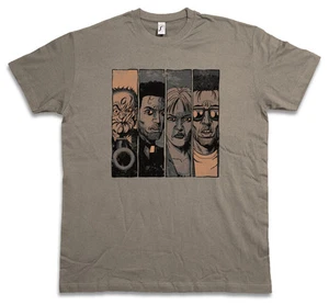 ANVILLE FIGUREN T-SHIRT Jesse Comic Prediger Cassidy Custer Texas TV-Serie - Bild 1 von 2