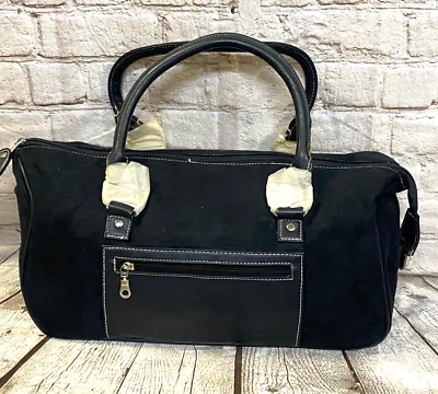 ESTEE LAUDER BLACK VELVET/SUEDE BAG/PURSE - NEW - Image 1 of 4