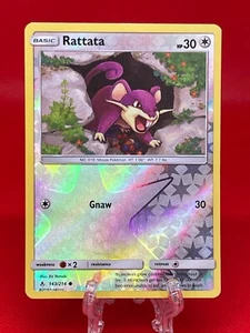 Pokémon TCG Rattata 143/214 Unbroken Bonds Reverse Holo Englisch S&M 2019 NM - Bild 1 von 2
