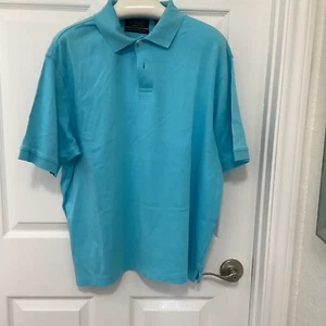 Roundtree & Yorke SUPIMA Herren Poloshirt Baumwolle L hellblau Kurzarm - Bild 1 von 4