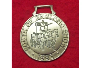 KB Vintage Cast Horse Brass of the South of England Show in 1993 #m23 - Picture 1 of 3