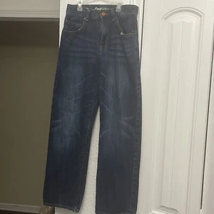 Boys Gap Kids 1969 Original Jeans  Size 12 Slim Adjustable Waist Straight Leg - Picture 1 of 12