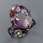 Natural Gemstone 14 Ct Ametrine Ring 925 Sterling Silver Size 7.5 /R343676